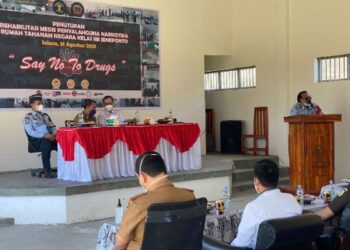 6 Bulan WBP Rutan Jeneponto Ikuti Program Rehabilitasi Medis Narkotika
