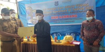 Hadiri Serah Terima Program Pamsimas, MB Minta Dibuatkan Perdes