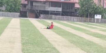 Desa Lerang Punya Lapangan Sepak Bola Keren, Padahal dari Hasil Swadaya