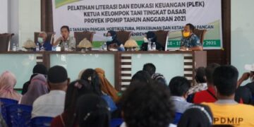 Petani dari 7 Kecamatan di Sidrap Dilatih Literasi dan Edukasi Keuangan
