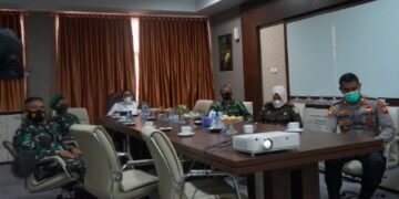 Wabup Sidrap Ikuti Pengarahan Virtual Presiden