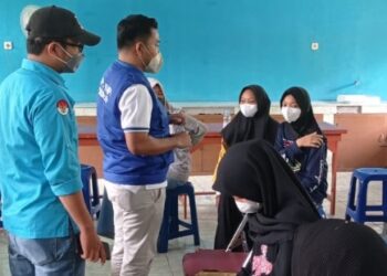 Pemda Dukung Kolaborasi KNPI dan PMI Sidrap Gelar Vaksinasi di 9 Kecamatan