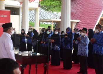 Ratusan Pejabat Dirotasi, Gubernur Sulbar: Niatkan Bekerja sebagai Ibadah