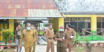 Bupati Sidrap Pantau Renovasi Sekolah di Panca Lautang