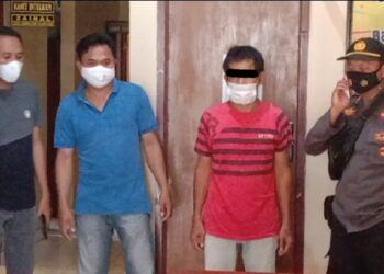 Sempat Lari, Polsek Baranti Amankan Pelaku Penusuk Guru di Sidrap