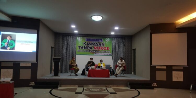 Ketua Komisi II DPRD Parepare Kamaluddin Kadir dan Dua Guru Besar Unhas Jadi Pembicara Lokakarya Kawasan Tanpa Rokok
