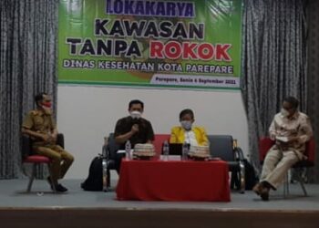 Ketua Komisi II DPRD Parepare Kamaluddin Kadir dan Dua Guru Besar Unhas Jadi Pembicara Lokakarya Kawasan Tanpa Rokok