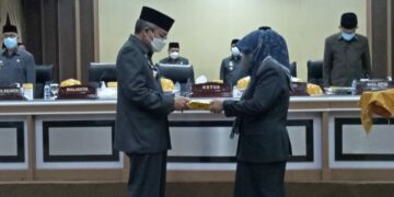 DPRD Parepare Terima Rancangan KUA PPAS APBD 2022 dari Pemkot
