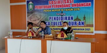 Anggota Komisi II DPRD Parepare, H Bambang Nasir Paparkan Tujuan Perda Pendidikan Baca Tulis Al-quran