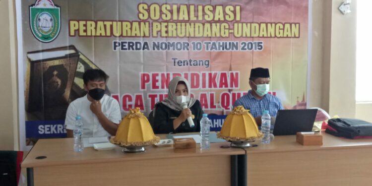 Anggota Komisi II DPRD Parepare Hariani Sosialisasikan Perda Pendidikan Baca Tulis Al-quran