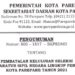 Pengumuman Pembatalan Kelulusan, Ada 12 Orang Gagal Lulus Seleksi CASN Parepare