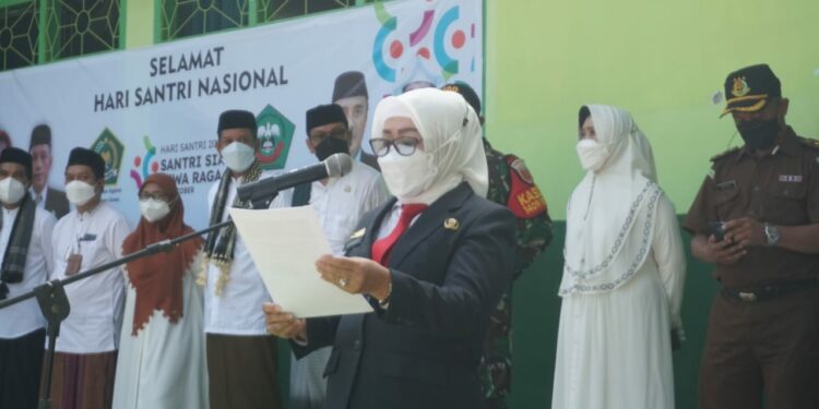 Santri Diajak Bantu Pemerintah Tingkatkan Capaian Vaksinasi