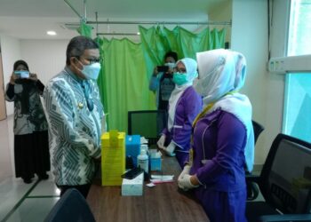 Dukung Pemenuhan Vaksin di Parepare, Unhas Gelar Vaksinasi Covid-19 Di RS dr HAH