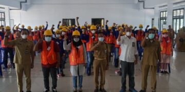 Pemkab Sidrap Gandeng BJK VI Makassar Gelar Pembekalan dan Uji Sertifikasi Tenga Konstruksi