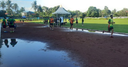 Ratusan Personel Kodim 1404 Pinrang Ikuti Tes Kemampuan Fisik Ratusan Personel Kodim 1404 Pinrang Ikuti Tes Kemampuan Fisik