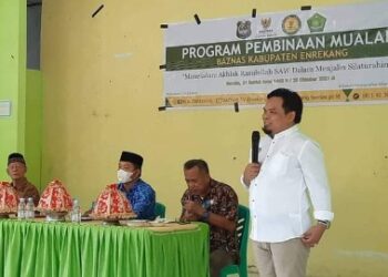 Hadiri Pembinaan Mualaf, Wabup Enrekang Berharap Ini ke Baznas