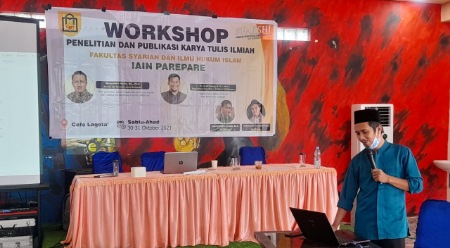 Fakshi IAIN Parepare Gelar Workshop Penelitian dan Publikasi KTI Fakshi IAIN Parepare Gelar Workshop Penelitian dan Publikasi KTI