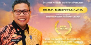 IVL Season VIII, Taufan Pawe Raih Predikat Pemimpin Daerah Visioner Terbaik