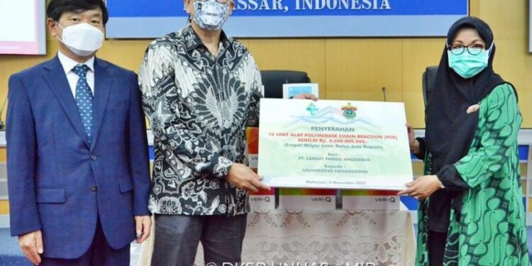 Parepare Dapat Bantuan PCR Dari Unhas Makassar
