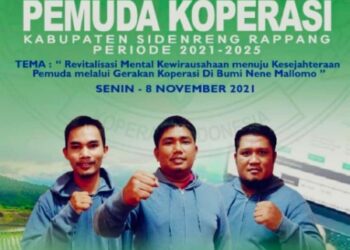 Pekan Depan, Pengurus Badan Komunikasi Pemuda Koperasi Sidrap Bakal di Lantik