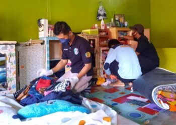 Petugas Rutan Sidrap Geledah Kamar Blok Hunian dan Tes Urine