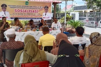 Sosialisasi Perbub Nomor 32 tahun 2020, Andi Sugiarno Bahri: Vaksin Itu Ibarat Payung