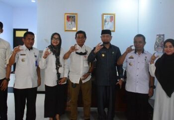 Ke Dinas Kominfo Sidrap, Anggota Komisi Informasi Sulsel Beri Masukan