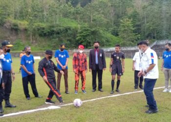 Buka Liga 3 Sulsel Grup E, Bupati Enrekang Minta Pemain Sportif