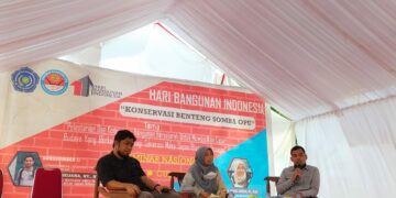Mahasiswa Teknik Unismuh Gelar Seminar  Pelestarian dan Konservasi  Benteng Somba Opu
