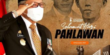 Walikota Taufan Pawe Beri Ucapan di Hari Pahlawan