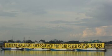 Koalisi Save Spermonde Minta Hentikan Reklamasi Makassar New Port