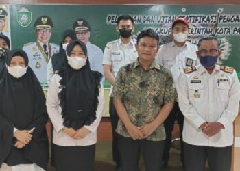 Tujuh ASN Parepare Lulus Ujian Sertifikasi Barjas Tahun 2021