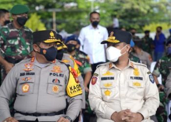 Pimpin Apel Gelar Pasukan Operasi Lilin, Plt Gubernur Sulsel Sampaikan Aturan Nataru 2021