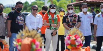 Kegiatan ini dirangkaikan dengan pelepasan ratusan peserta 3 Days Overland 2021 oleh Wali Kota Parepare, Taufan Pawe, untuk bertolak ke Tana Toraja.