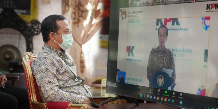 Plt Gubernur Sulsel Ikuti Virtual Hakordia 2021