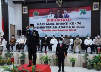 Hari Amal Bakti, Abdul Hayat Sebut Kemenag Payung Teduh Semua Unsur