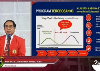 Prof Jamaluddin Jompa Rektor Unhas Terpilih, Plt Gubernur Sampaikan Harapan