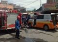 Tabung Gas Bocor, Dapur Warung Bakso di Parepare Kebakaran Tabung Gas Bocor, Dapur Warung Bakso di Parepare Kebakaran
