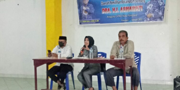 Legislator NasDem Parepare Asmawati Zainuddin Serap Aspirasi, Warga Minta Bantuan Mesin Jahit Hingga Perbaikan Drainase