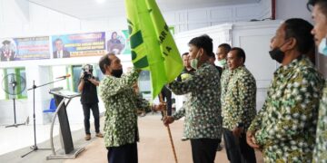 PPBI Sidrap dan Pinrang Dilantik, Mahmud Yusuf: Jangan Sekadar Mengoleksi Bonsai
