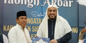 Berkahnya Luar Biasa, Syekh Hussein Jaber Gugah Masyarakat Sidrap Jadi Ahlul Quran