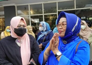 Rancangan Baju Ketua TP PKK Parepare Diborong Istri Bupati Buton
