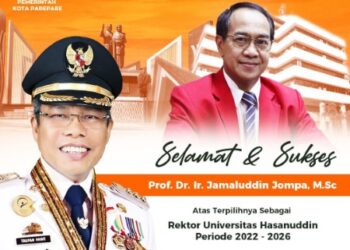 Unhas Punya Nahkoda Baru, Wali Kota Parepare Sampaikan Selamat dan Harapan