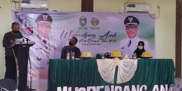 Wawali Parepare Buka Musrenbang Anak Tingkat Kota