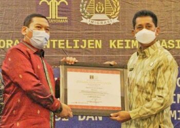 Rudenim Makassar Dapat Penghargaan, Terbaik ke-Dua Pelaporan Intelijen Keimigrasian