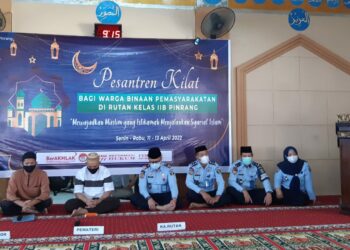 Rutan Pinrang Gelar Pesantren Kilat Ramadan, Dorong Warga Binaan Mantapkan Syariat Islam
