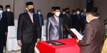 Dollah Mando Lantik 22 Pejabat, Ini Nama-namanya