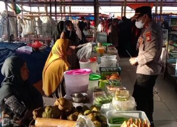 Jaga Kamtibmas, Polsek Pancarijang Pantau Lokasi Penjualan Menu Buka