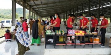 Ramaikan Pasar Komoditi Batu Lappa, TPID Sidrap Gelar Pasar Murah