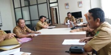 Samakan Persepsi Ranperbup Penyelenggaraan SPBE, Pemkab Sidrap Rakor